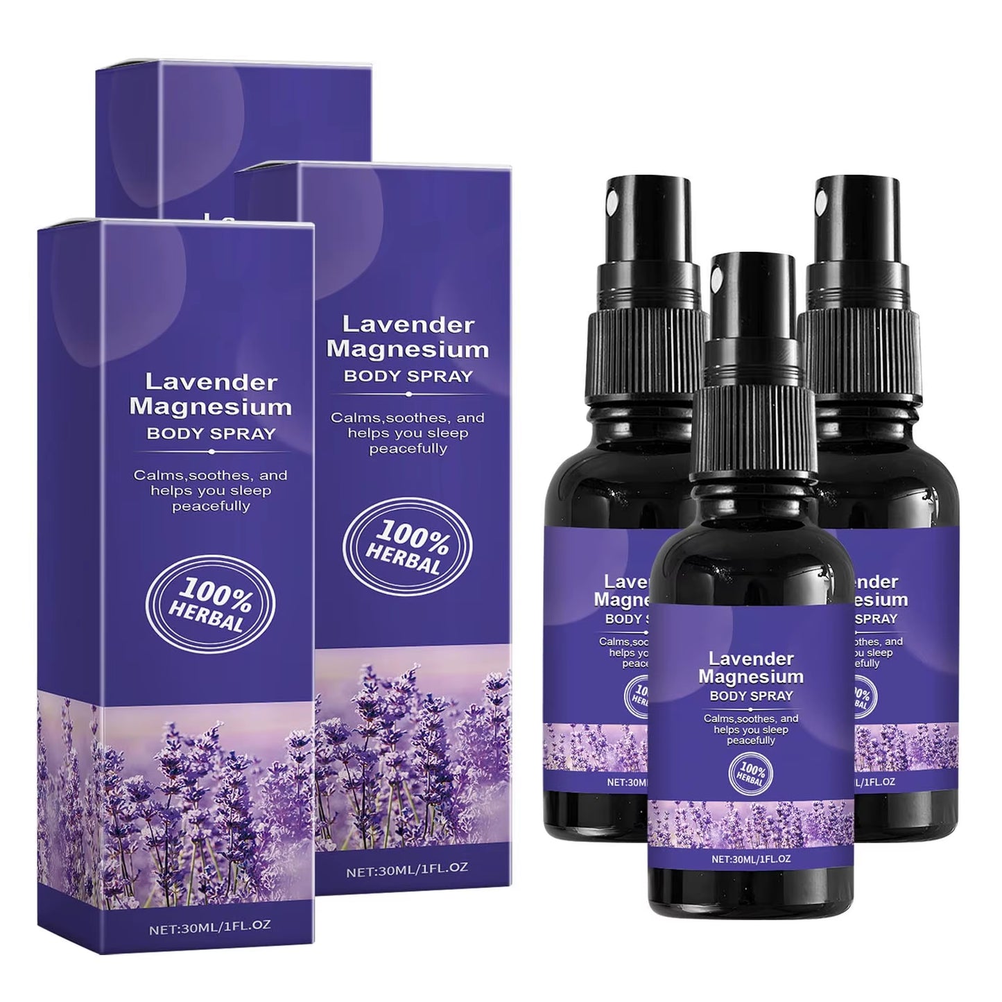 Lavender and Vanilla Aromatherapy Sleep Spray - 30ml Pillow Mist for Deep Sleep and Relaxation