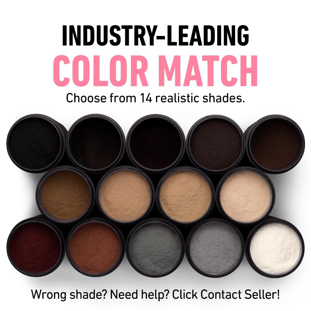BOLDIFY Hair Fibers (56g) - Fill In Thinning and Fine Hair for an Instantly Fuller, Thicker Look - 14 Shades for Women & Men - Color: Select on Amazon.