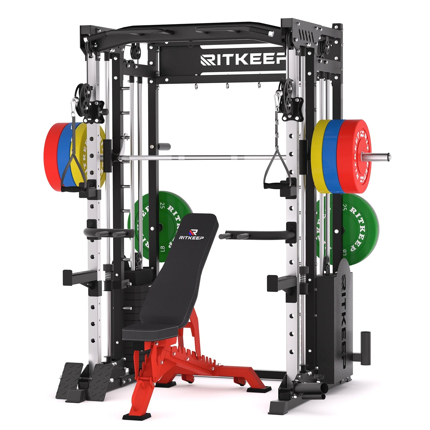 PMAX 5600 Smith Machine Professional Home Gym System