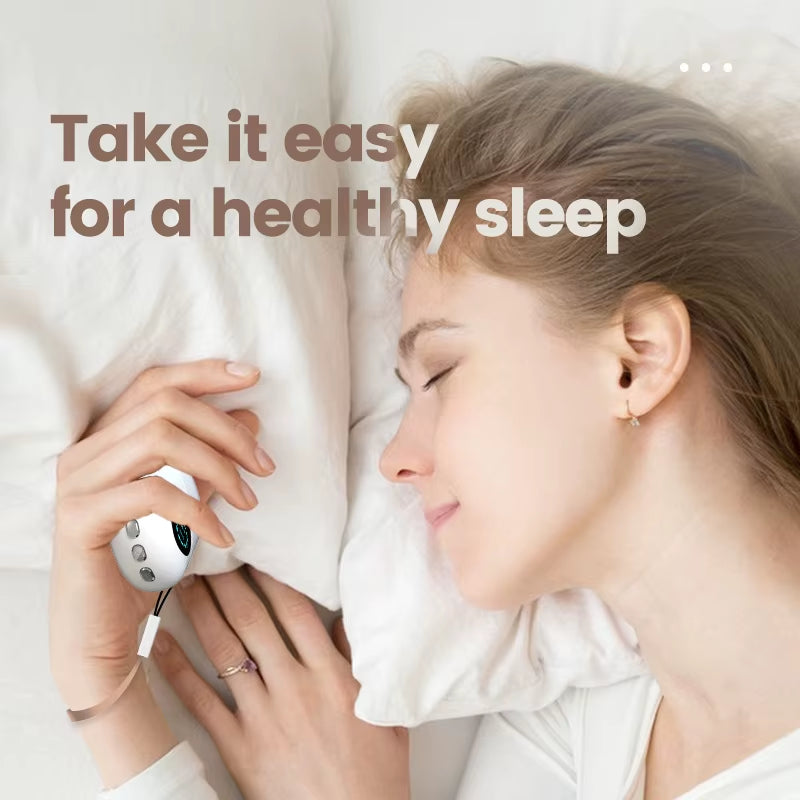 Advanced Sleep Aid Device for Insomnia, Anxiety, and Depression Relief - Smart Technology for Enhanced Sleep Quality and Hypnosis Support