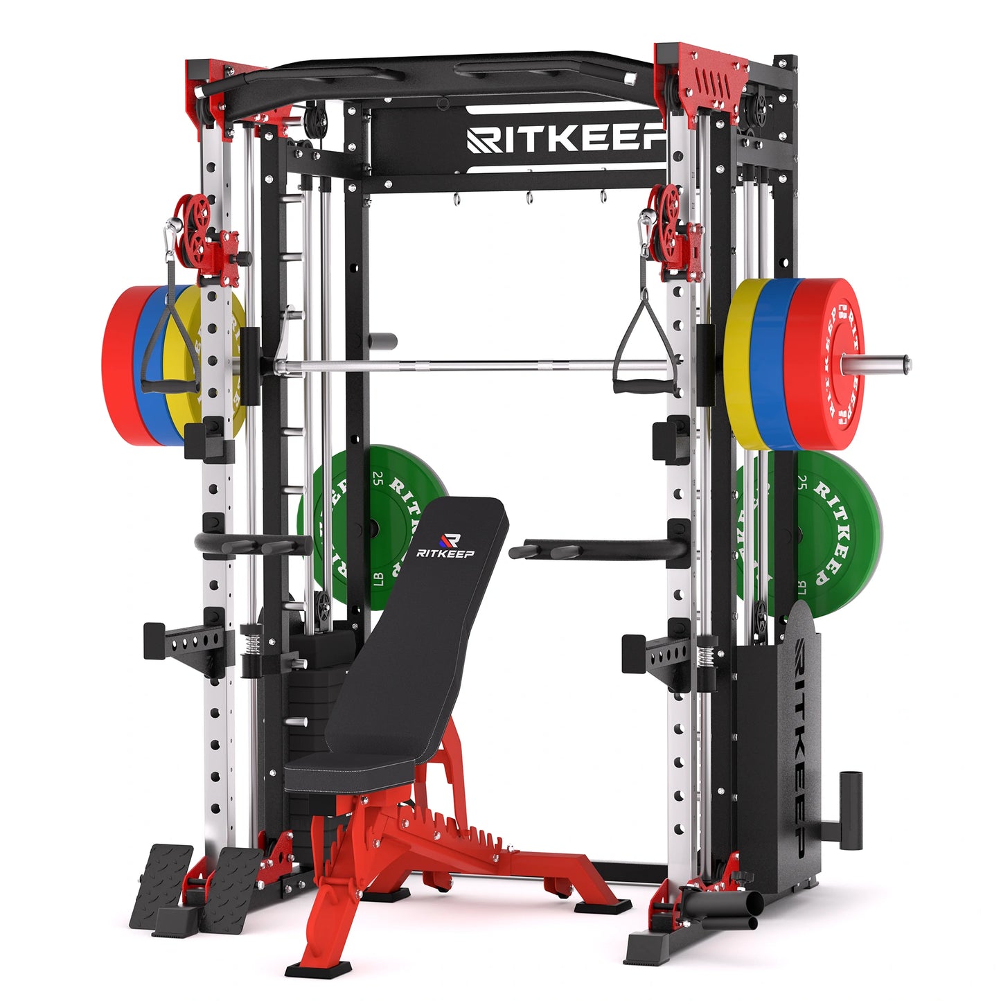 PMAX 5600 Smith Machine Professional Home Gym System