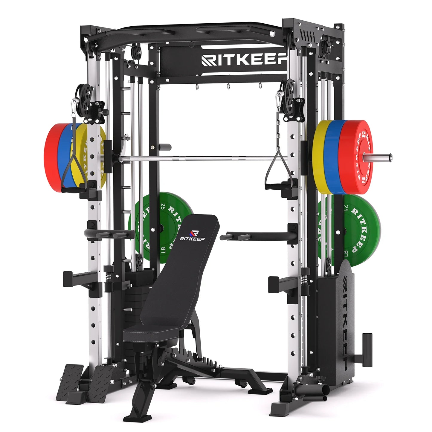 PMAX 5600 Smith Machine Professional Home Gym System