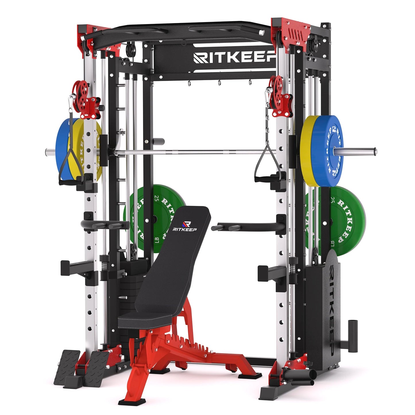 PMAX 5600 Smith Machine Professional Home Gym System