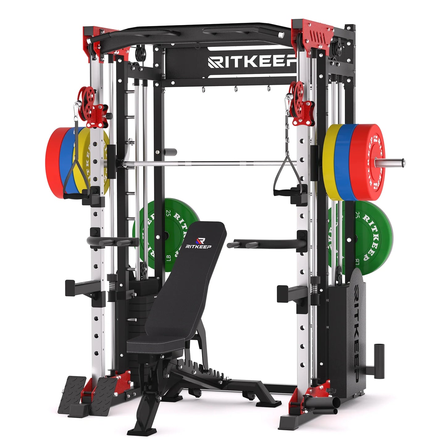 PMAX 5600 Smith Machine Professional Home Gym System