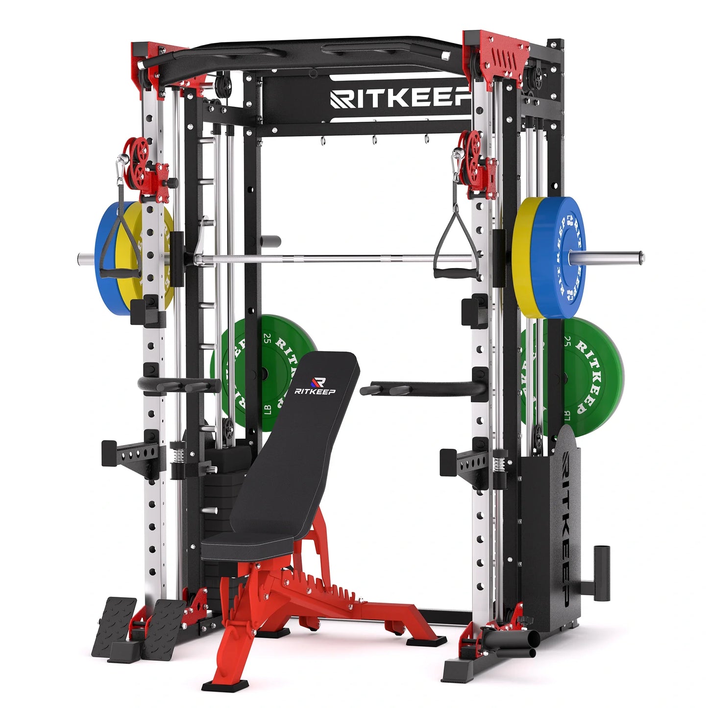 PMAX 5600 Smith Machine Professional Home Gym System