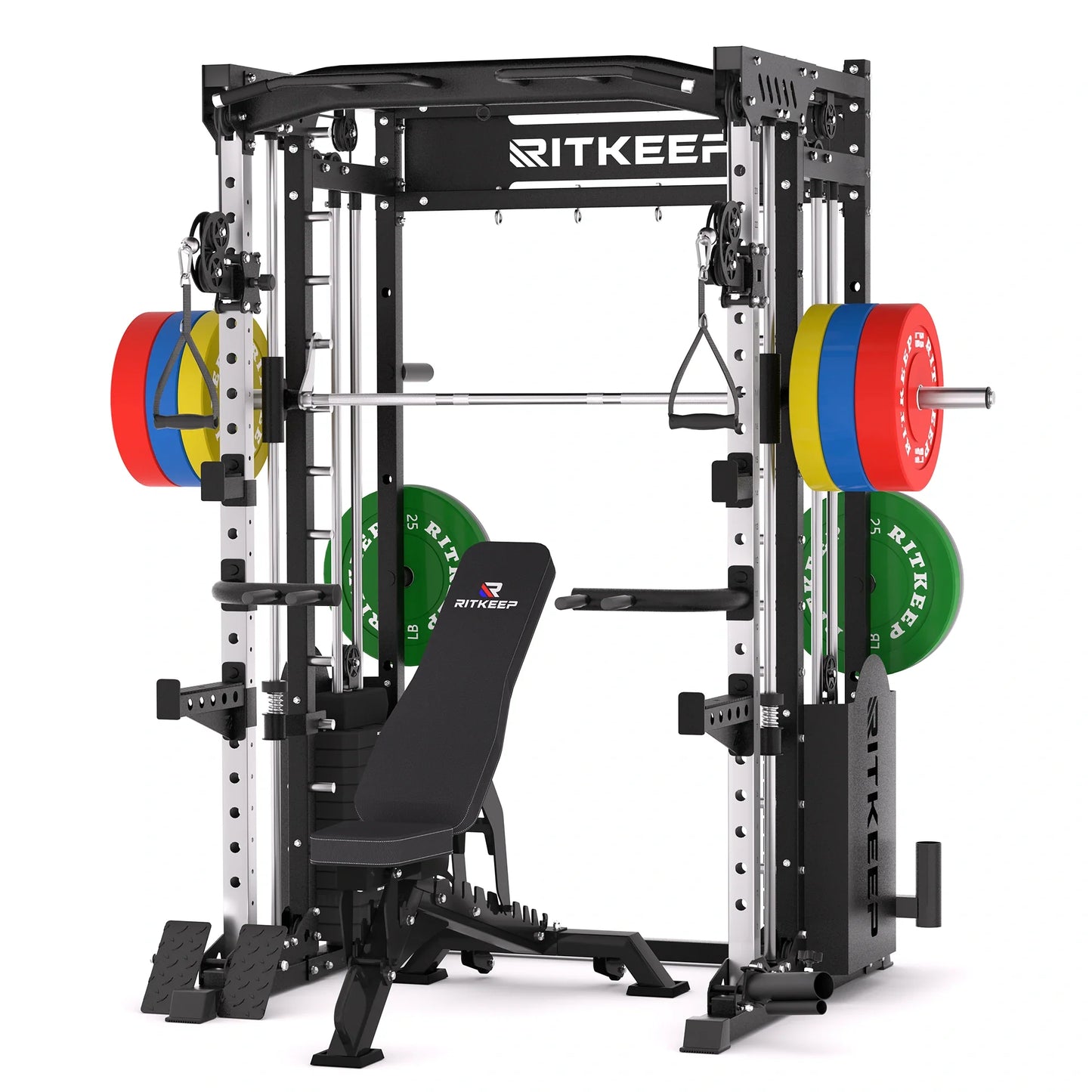 PMAX 5600 Smith Machine Professional Home Gym System