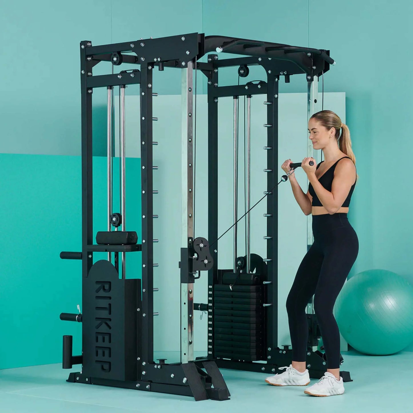 PMAX 5600 Smith Machine Professional Home Gym System