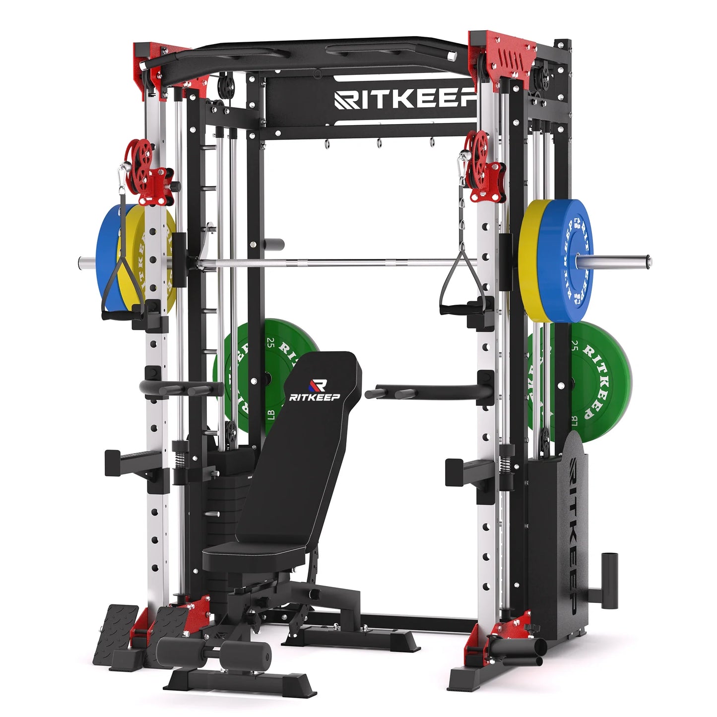 PMAX 5600 Smith Machine Professional Home Gym System