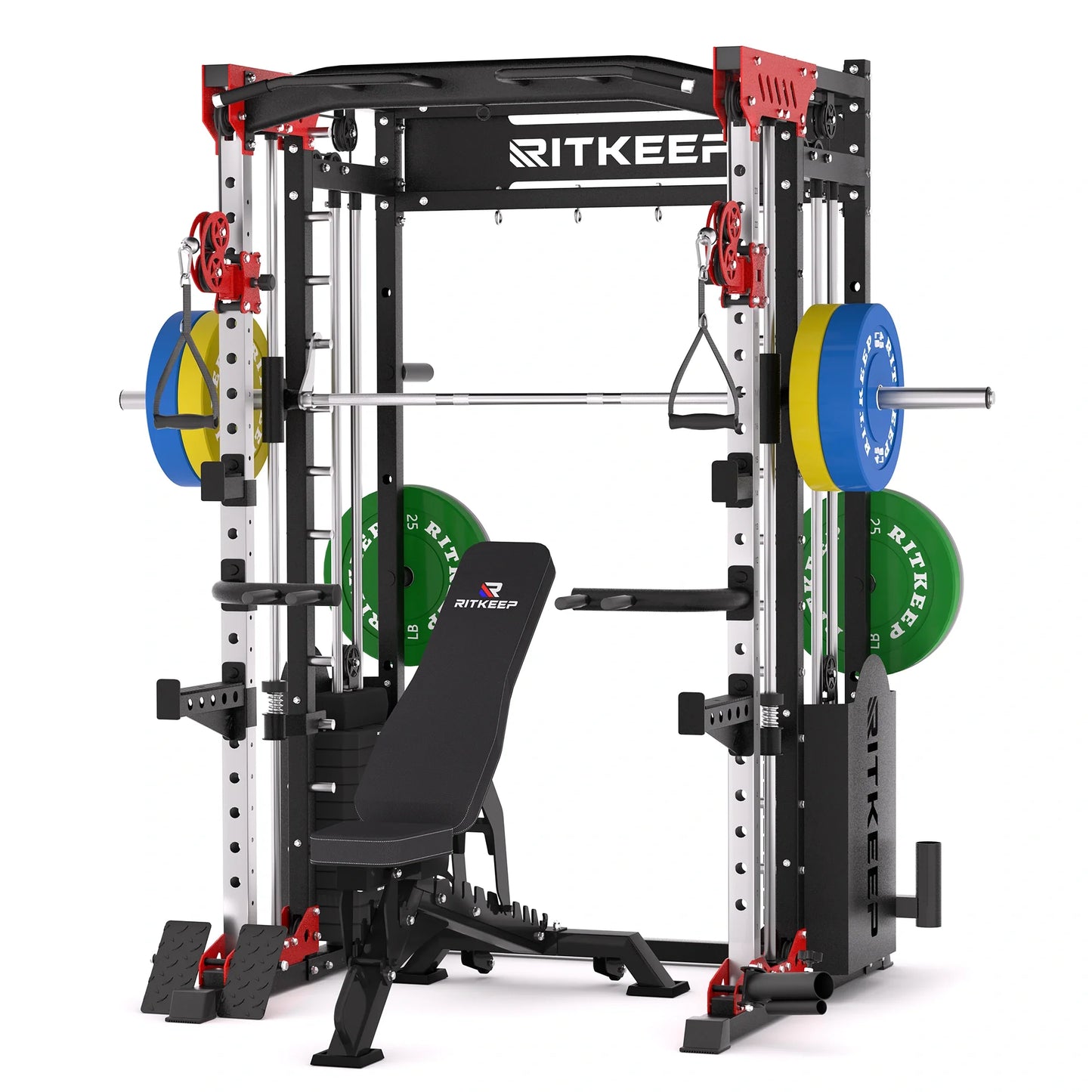 PMAX 5600 Smith Machine Professional Home Gym System