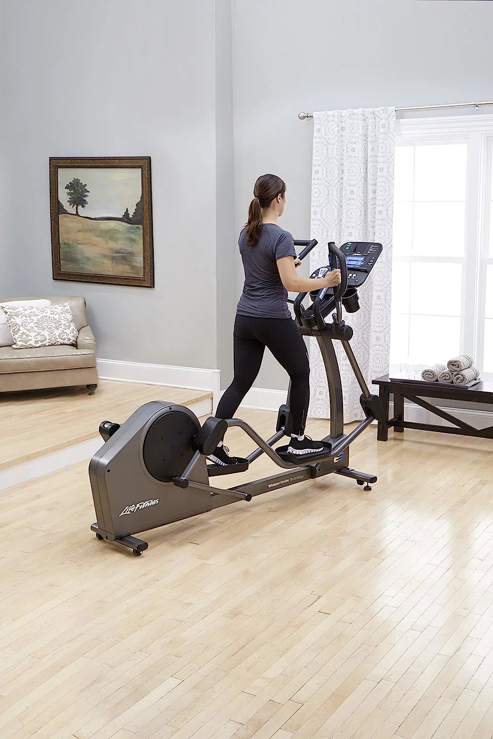 E3 Cross Trainer Elliptical Exercise Machine featuring Go Console