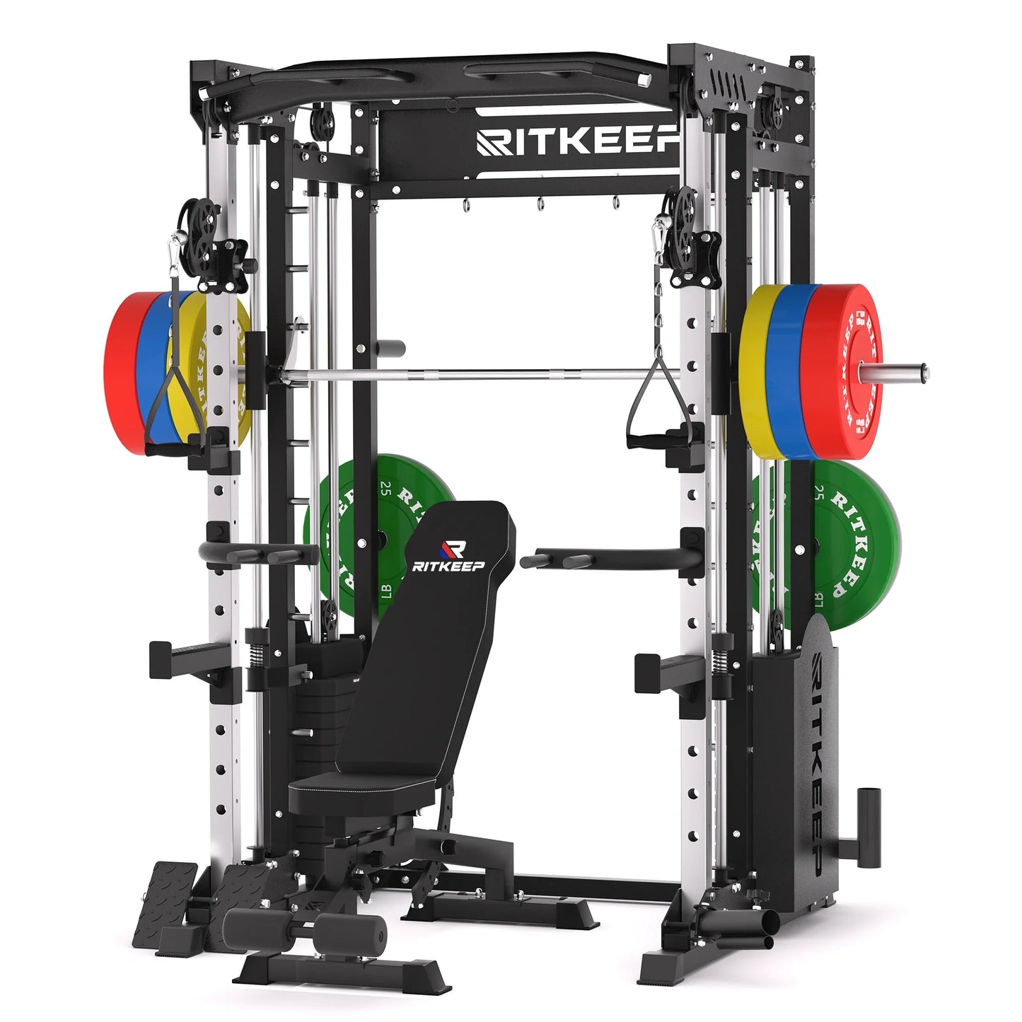 PMAX 5600 Smith Machine Professional Home Gym System
