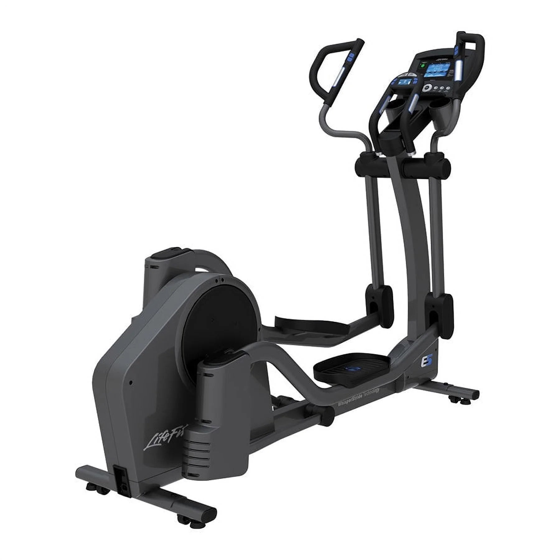 E5 Titanium Cross Trainer Elliptical Exercise Machine with Go Console