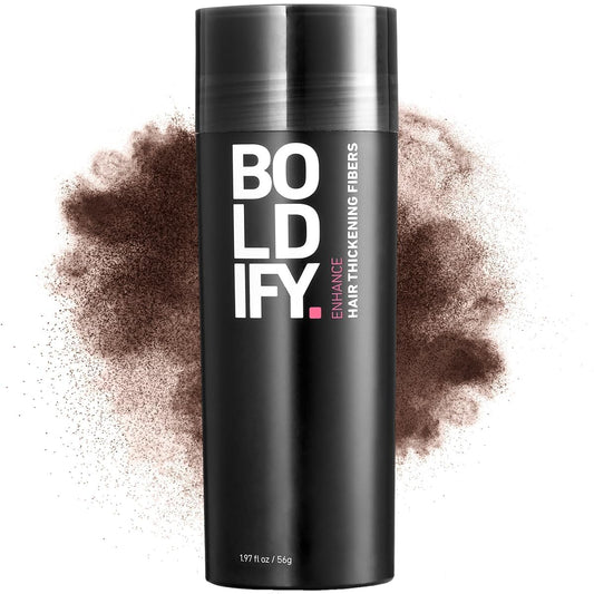 BOLDIFY Hair Fibers (56g) - Fill In Thinning and Fine Hair for an Instantly Fuller, Thicker Look - 14 Shades for Women & Men - Color: Select on Amazon.