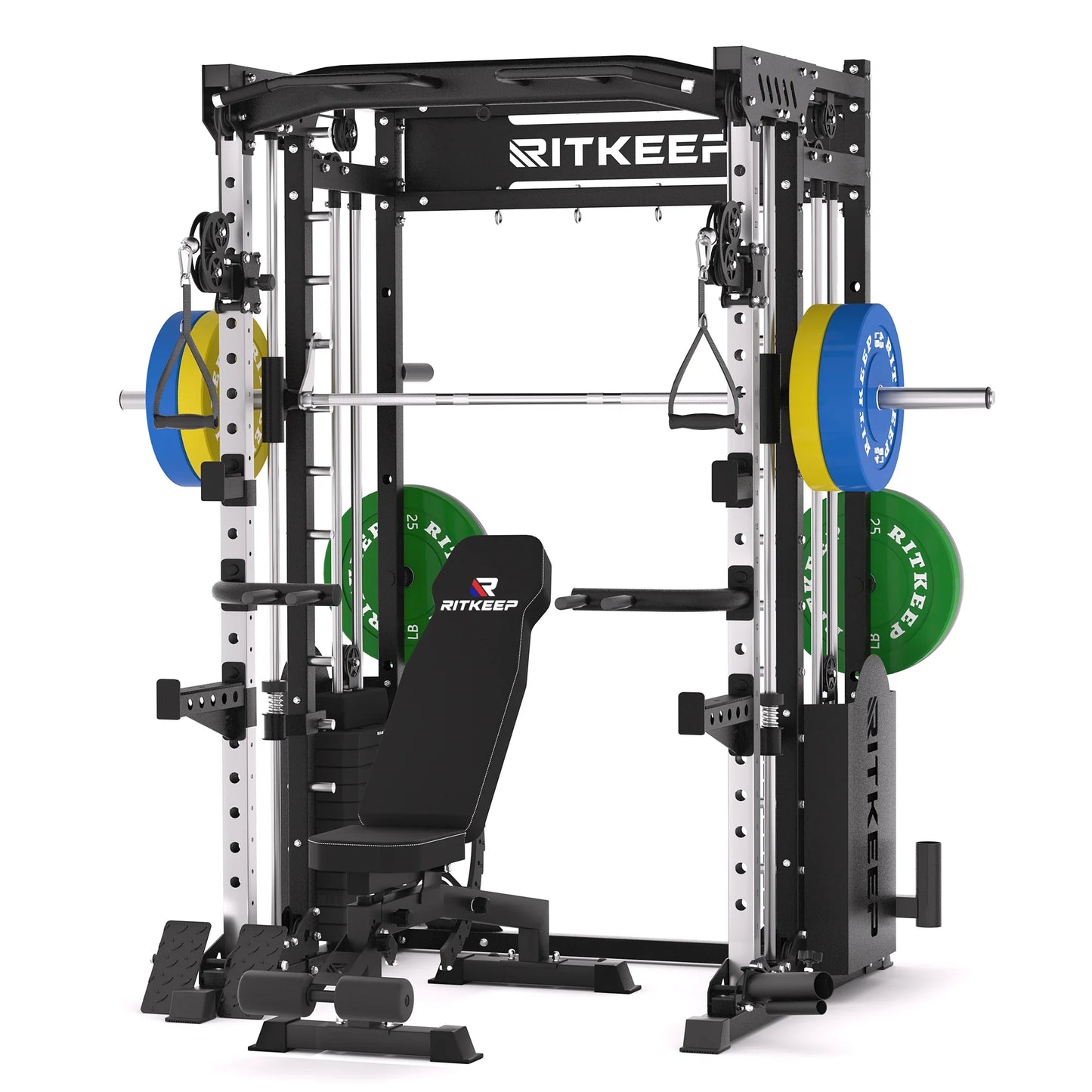 PMAX 5600 Smith Machine Professional Home Gym System