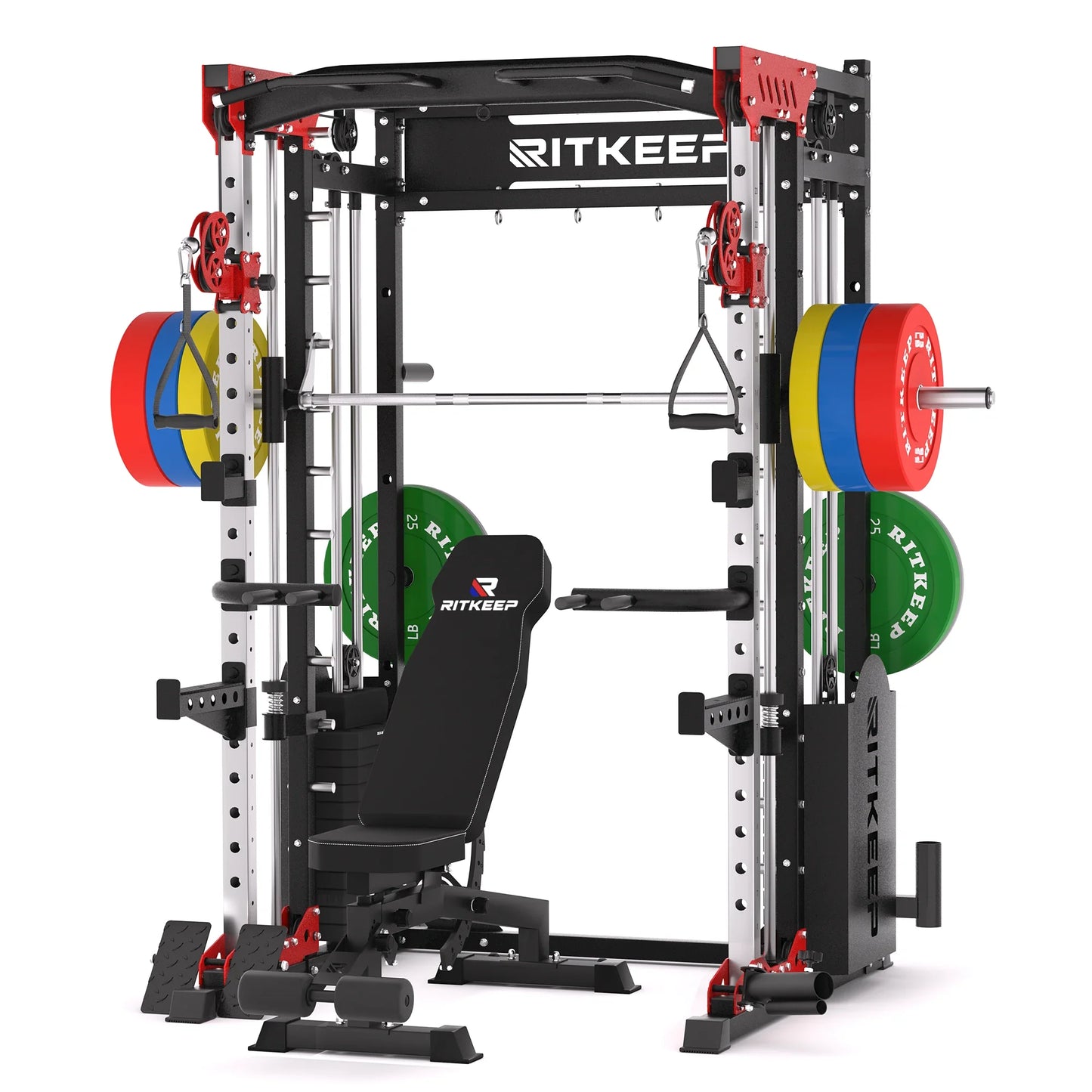 PMAX 5600 Smith Machine Professional Home Gym System
