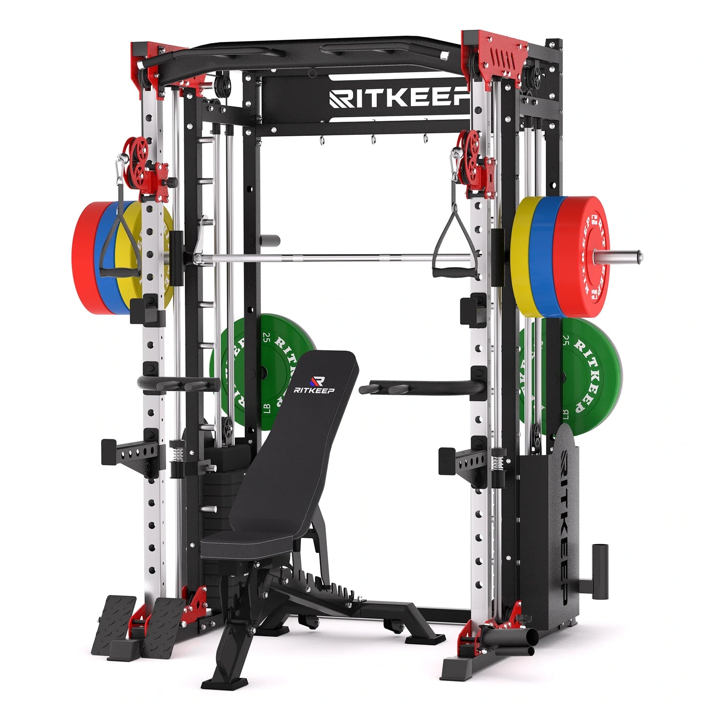 PMAX 5600 Smith Machine Professional Home Gym System