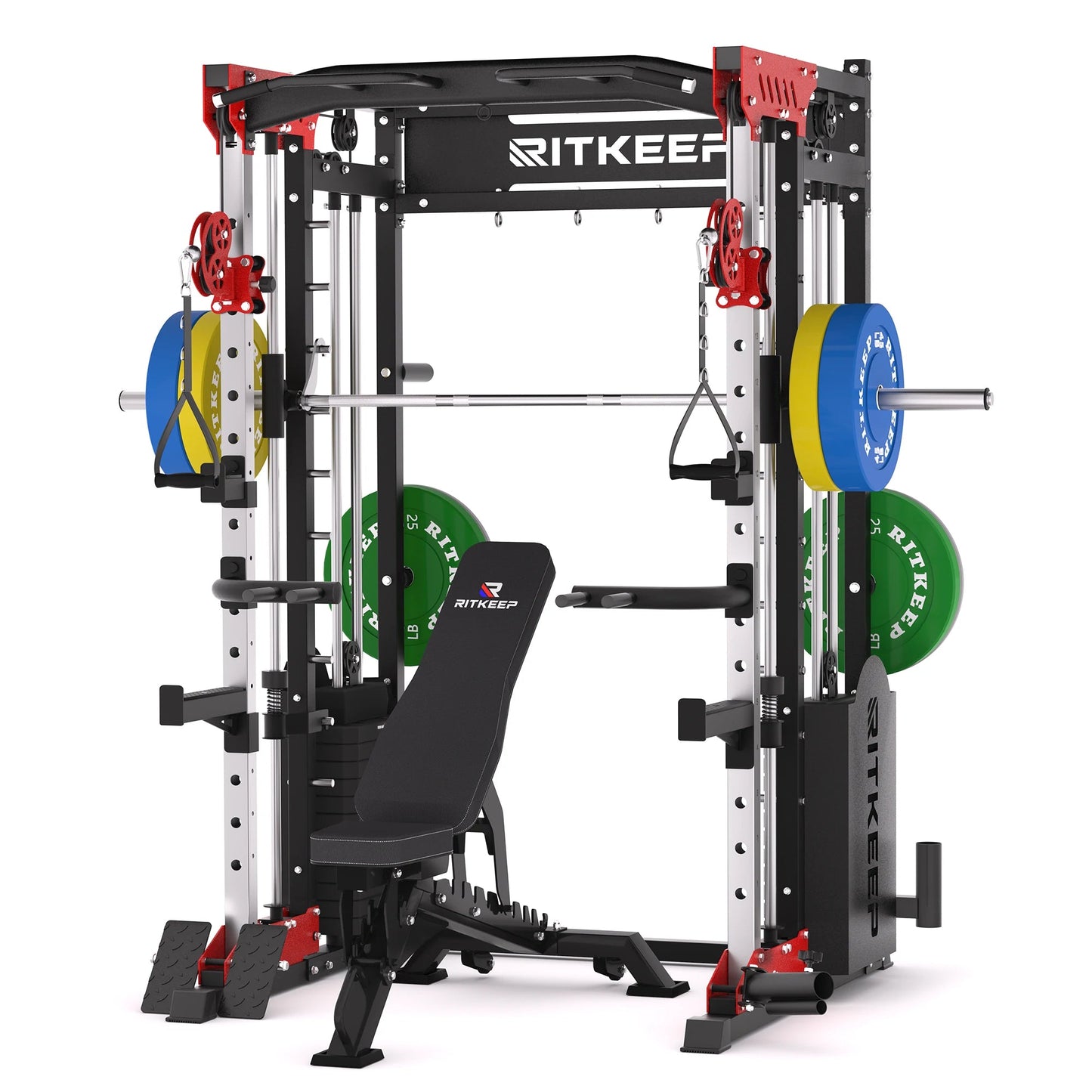 PMAX 5600 Smith Machine Professional Home Gym System
