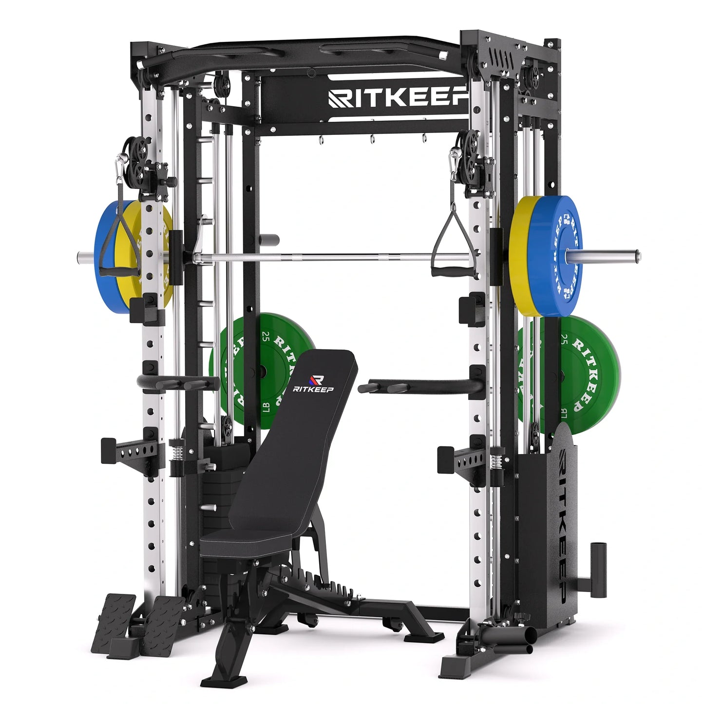 PMAX 5600 Smith Machine Professional Home Gym System