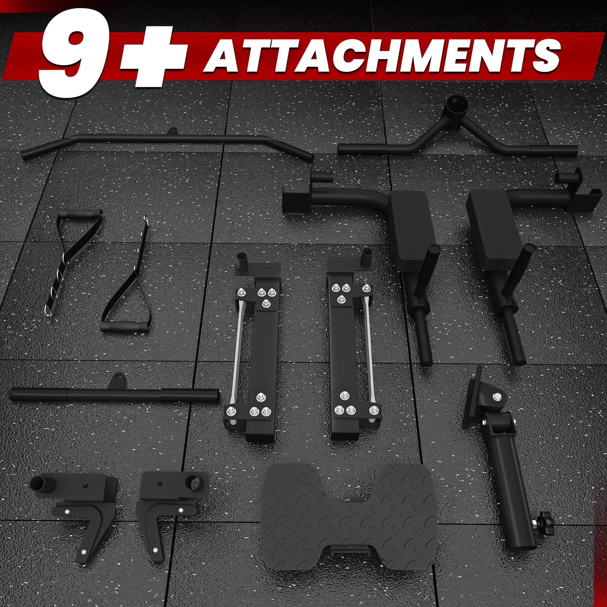 PMAX-4750 Dual Plate Loaded Squat Machine - Complete Gym Equipment Package