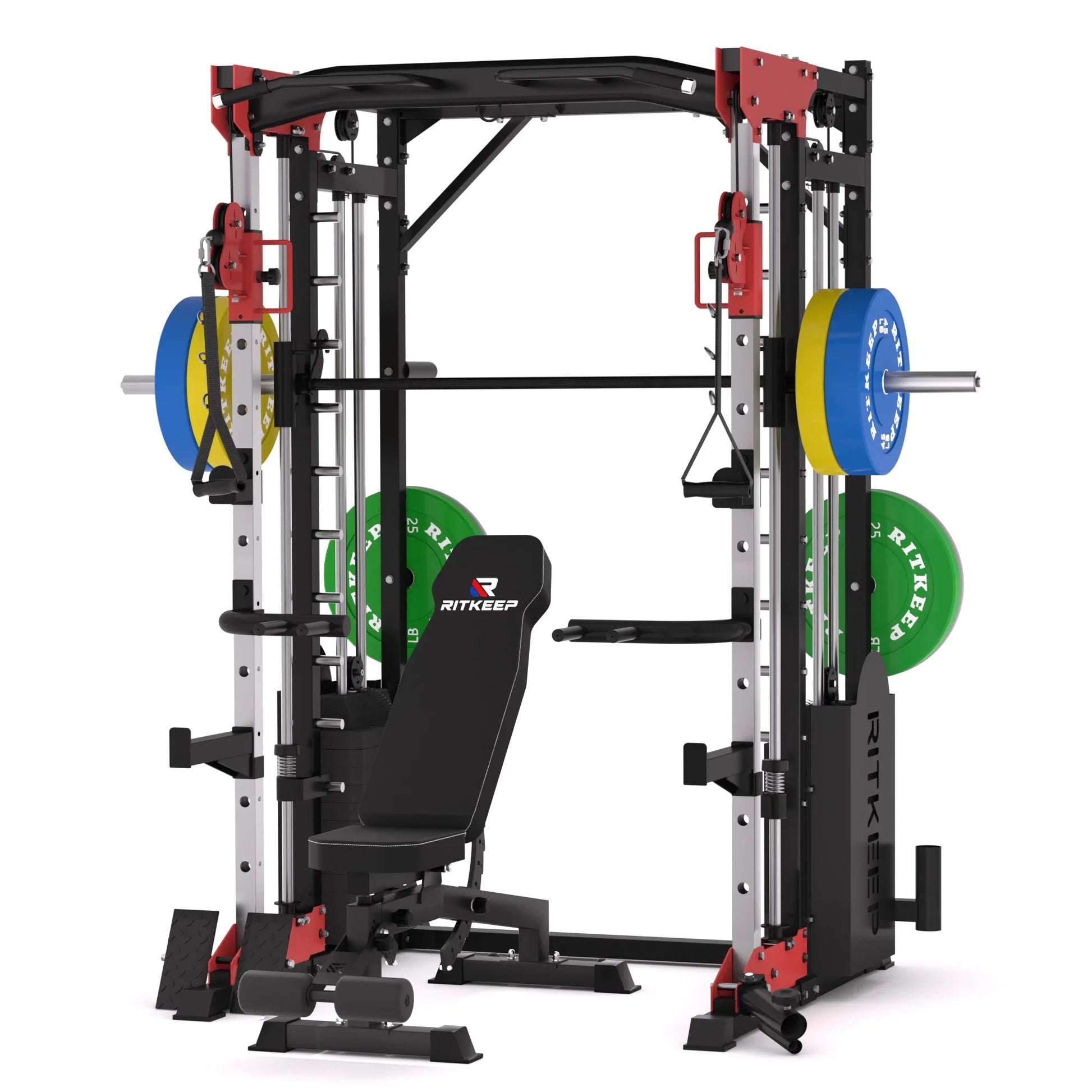 PMAX 5600 Smith Machine Professional Home Gym System