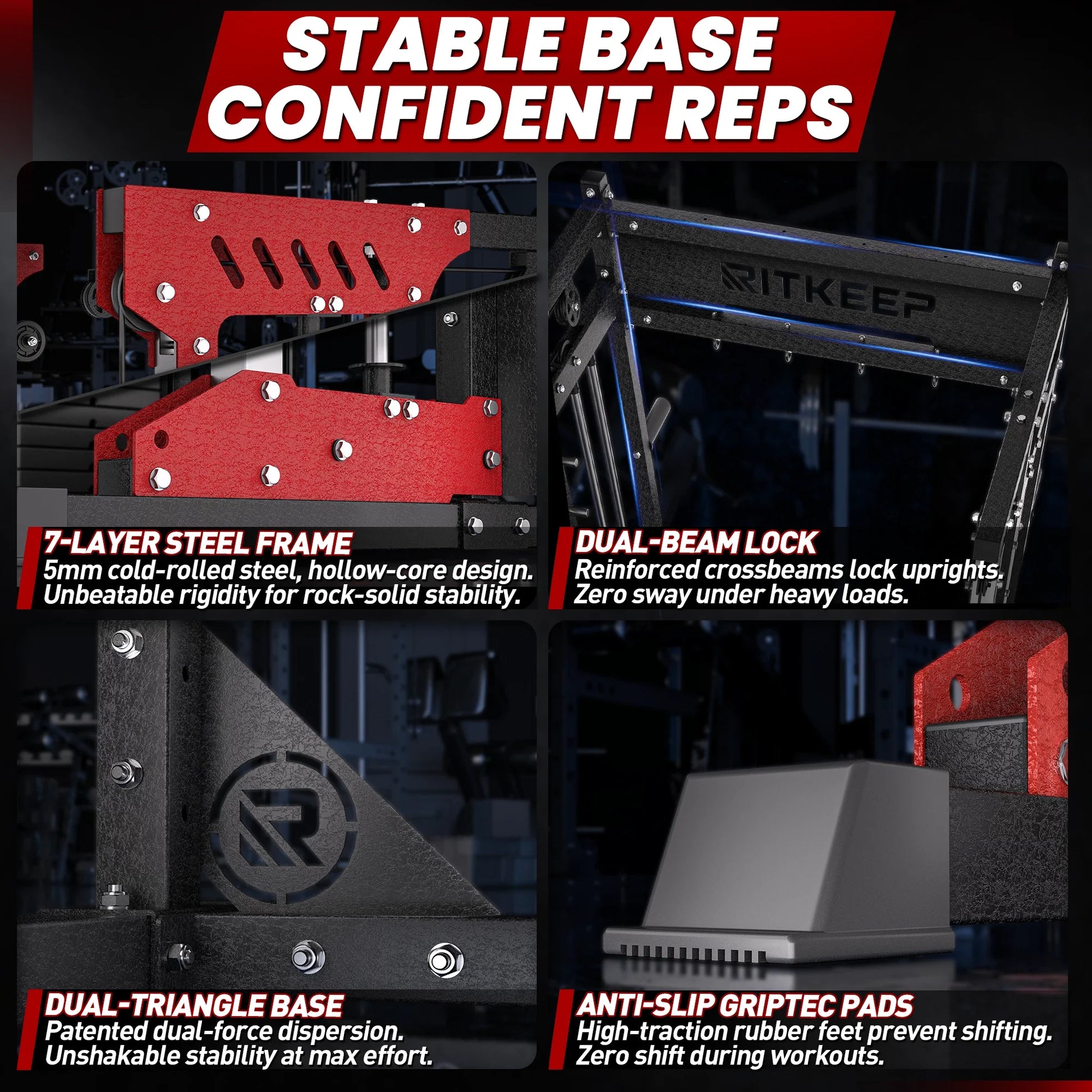 PMAX 5600 Smith Machine Professional Home Gym System