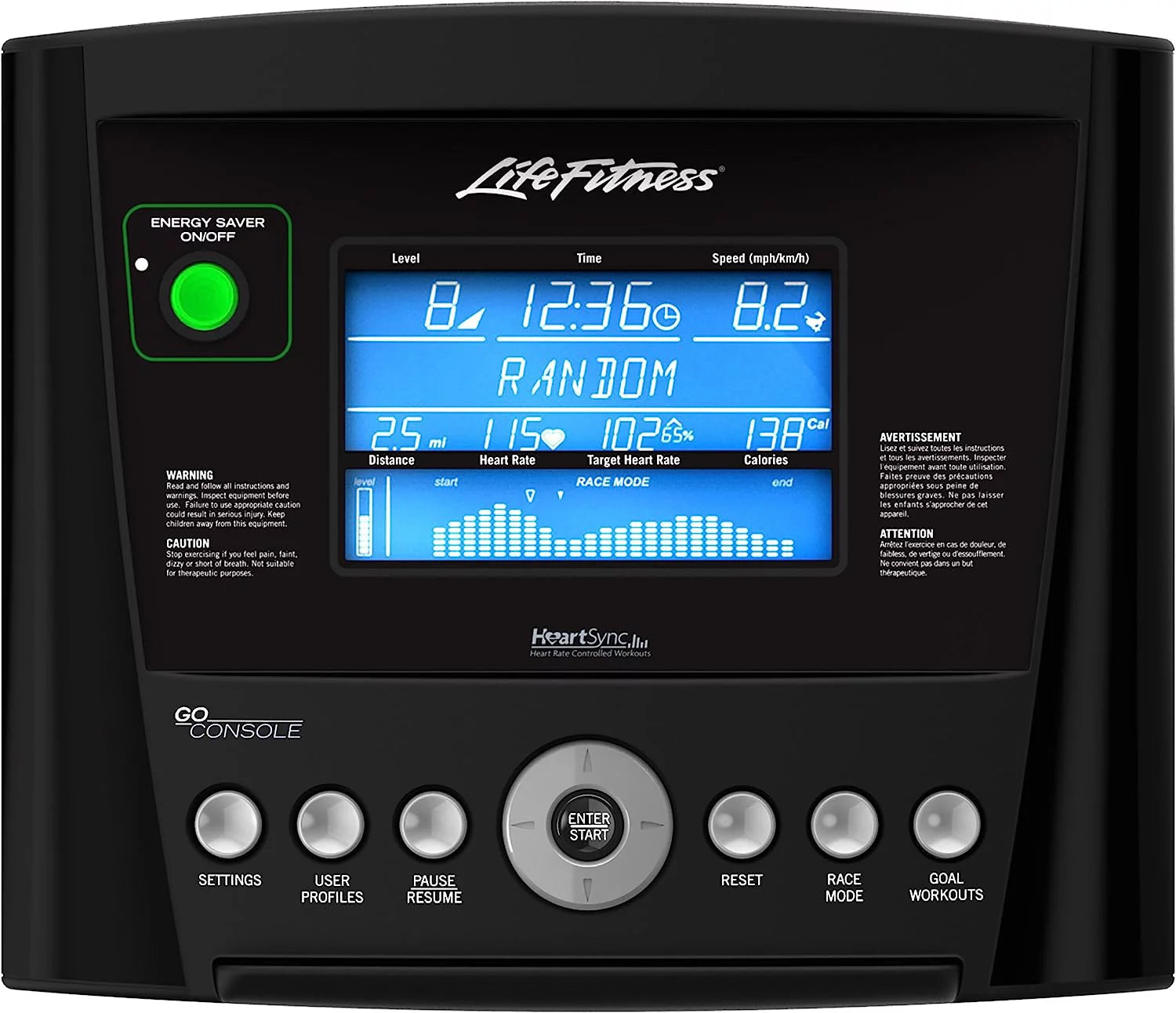 E5 Titanium Cross Trainer Elliptical Exercise Machine with Go Console