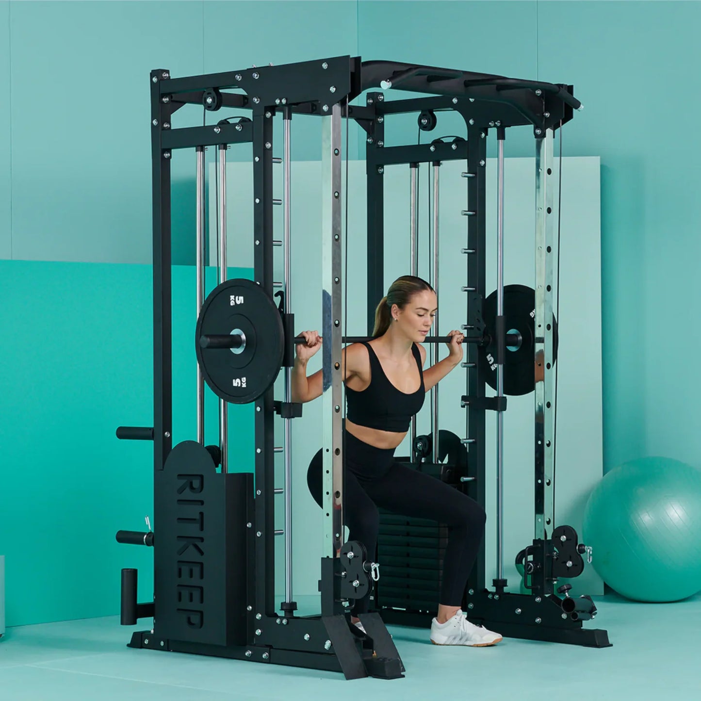 PMAX 5600 Smith Machine Professional Home Gym System