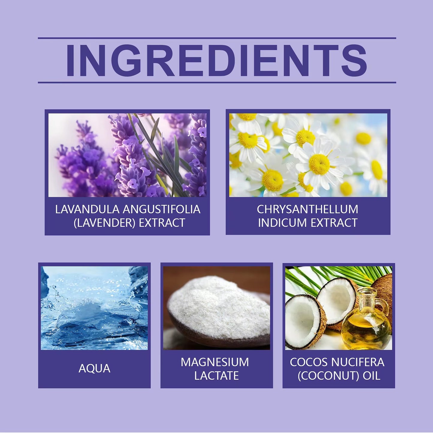 Lavender and Vanilla Aromatherapy Sleep Spray - 30ml Pillow Mist for Deep Sleep and Relaxation