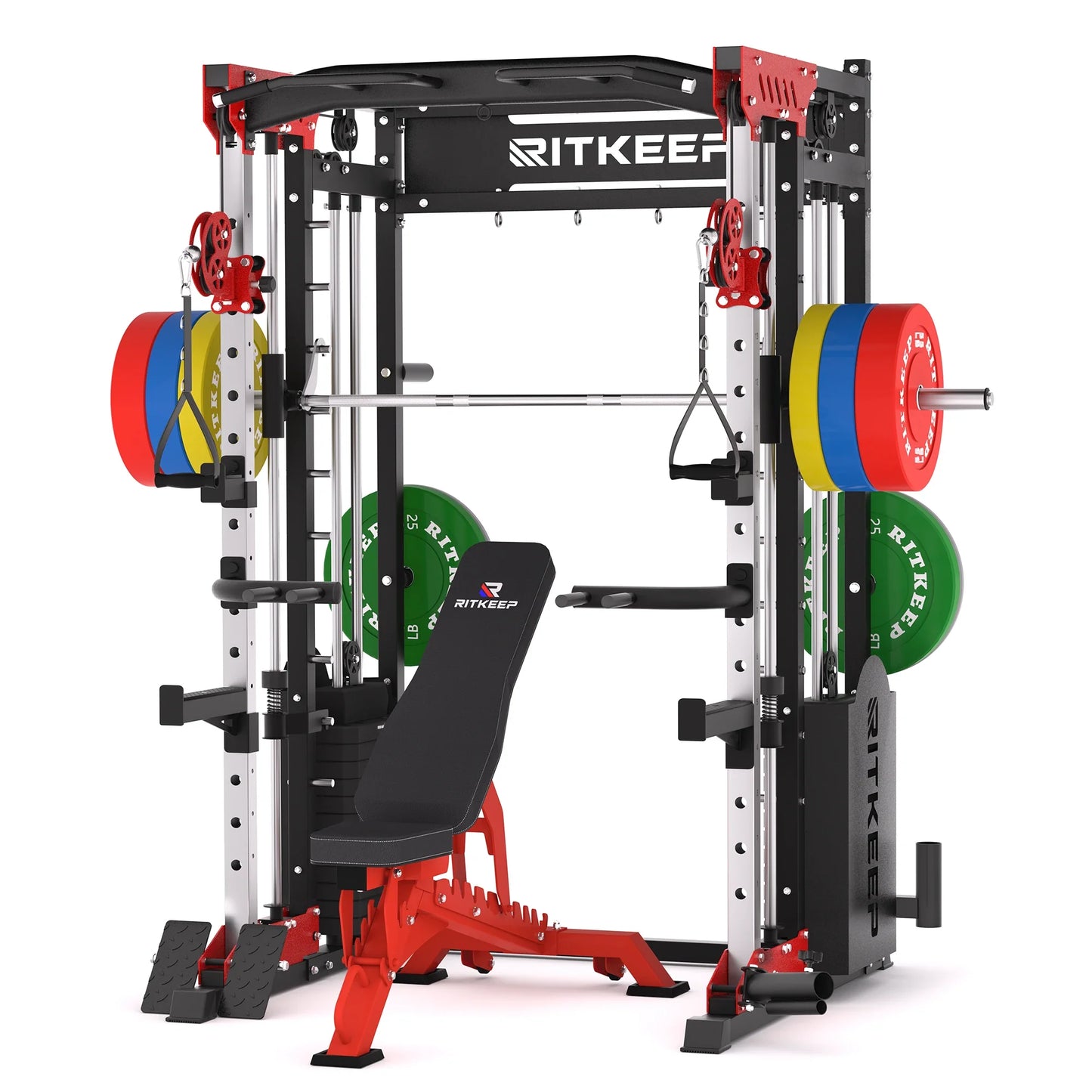 PMAX 5600 Smith Machine Professional Home Gym System
