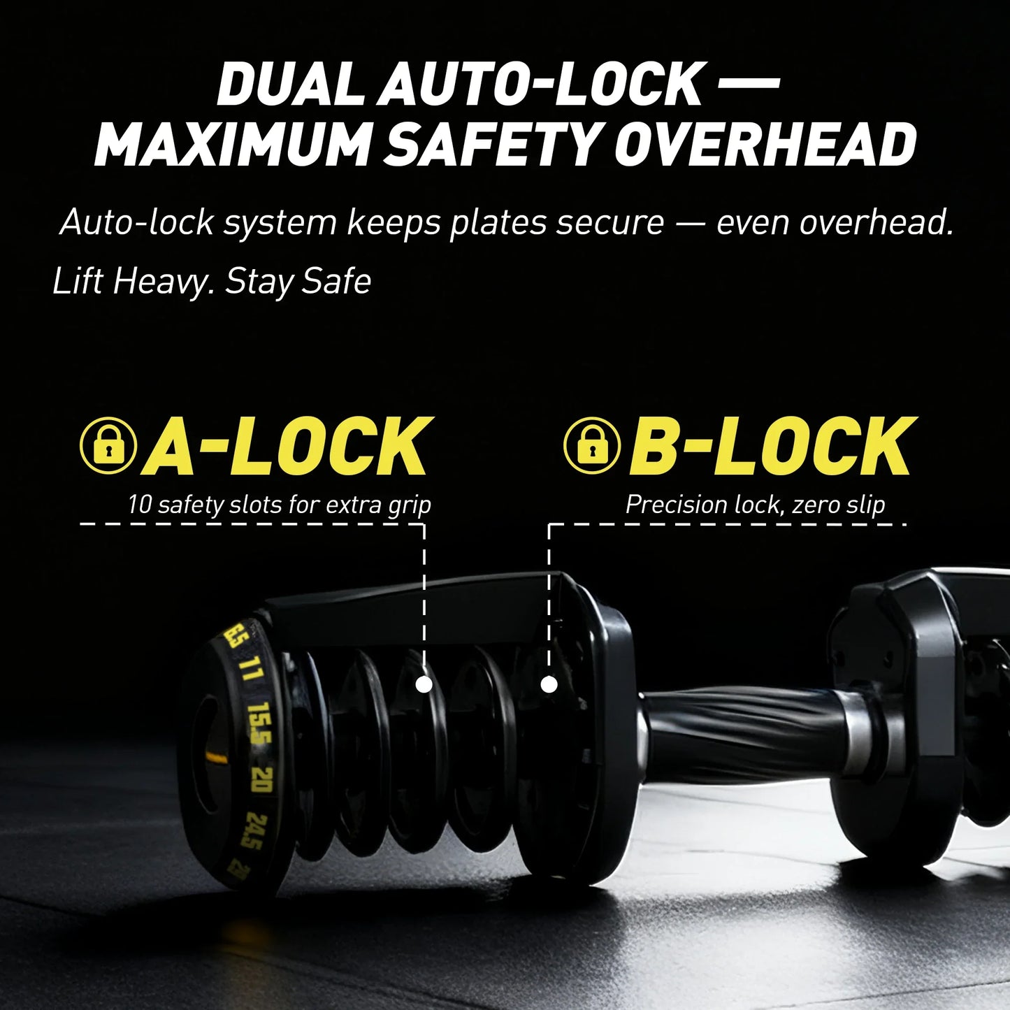 Adjustable Dumbbell Set (Pair)