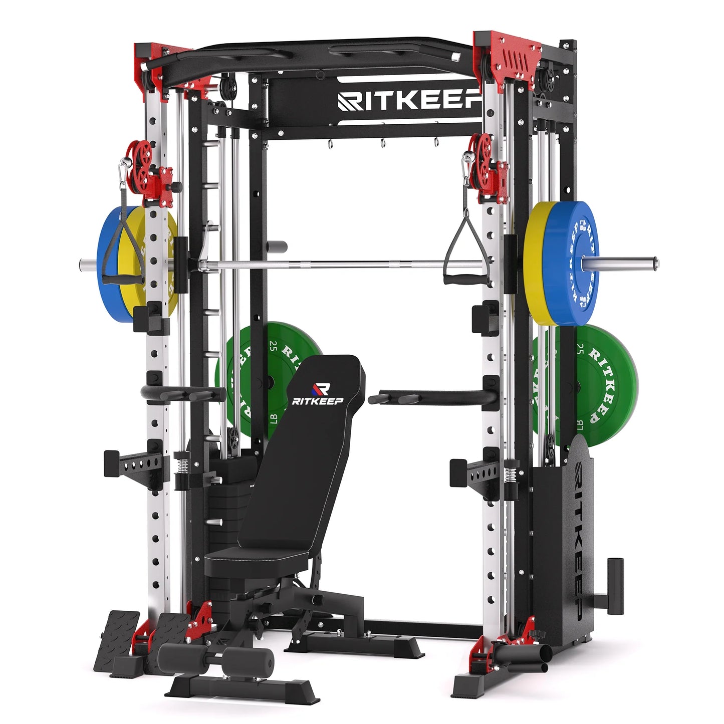PMAX 5600 Smith Machine Professional Home Gym System